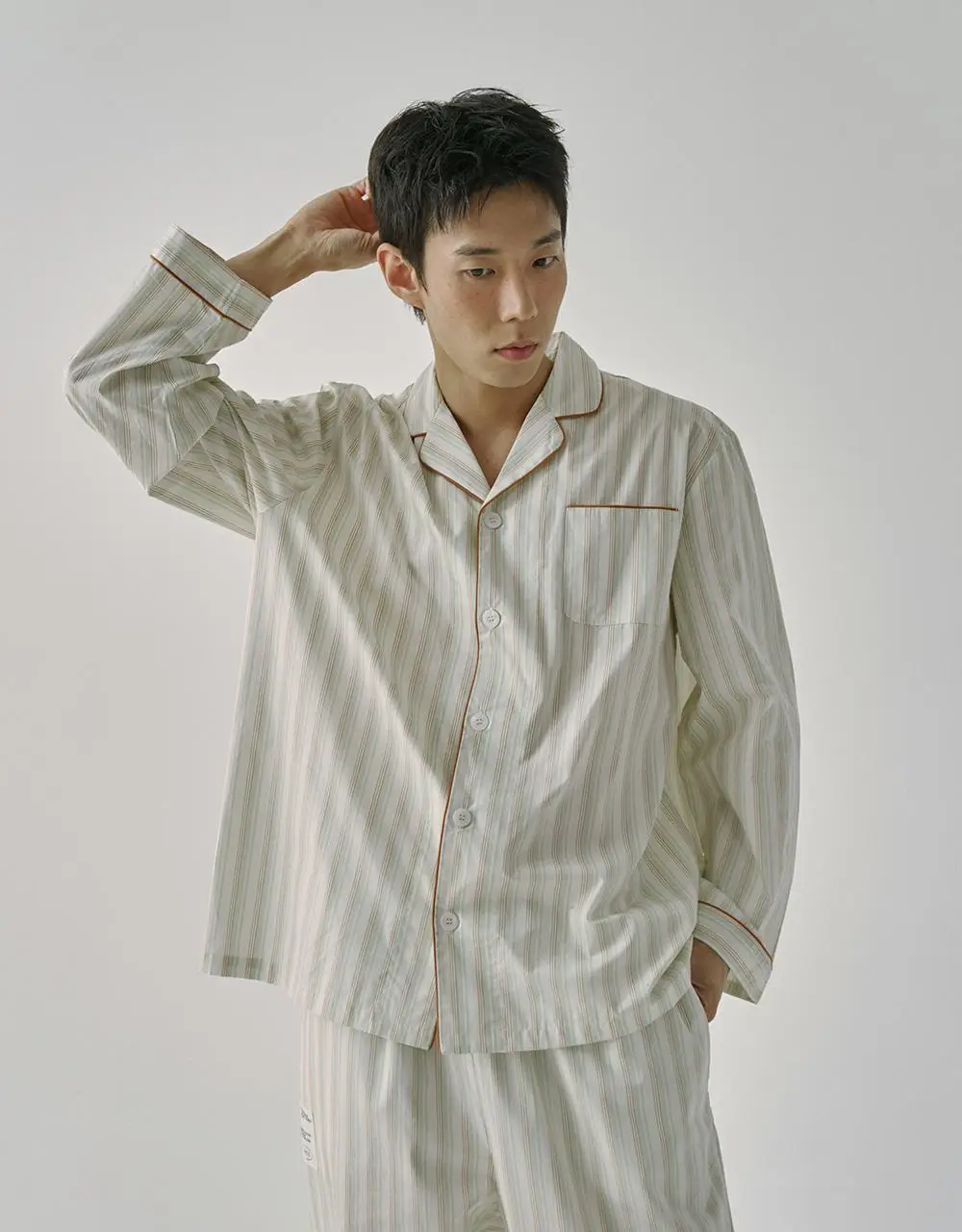 보웰 [BWTZ] (uni) 데이오프 고밀도 순면 100% 파자마세트 에코스트라이프 2종 상세페이지 27